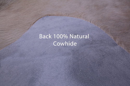 Beige Natural Cowhide Rug - XX-Large 8' 0