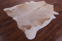 Thumbnail for Beige Natural Cowhide Rug - X-Large 7' 3