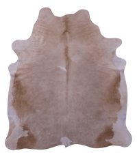 Thumbnail for Beige Natural Cowhide Rug - X-Large 7' 3