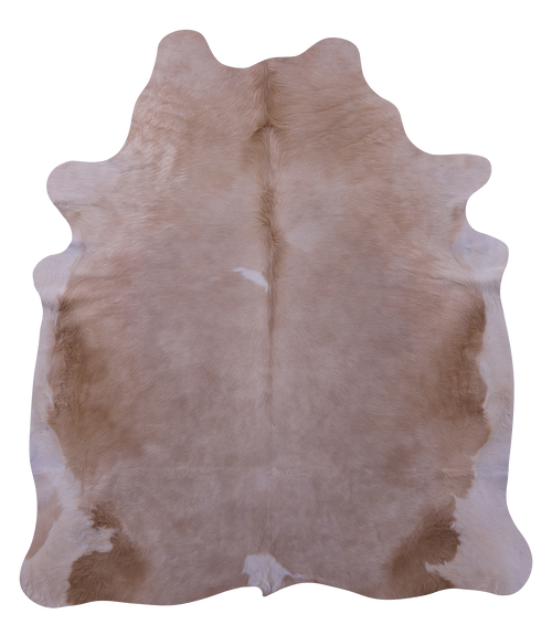 Beige Natural Cowhide Rug - X-Large 7' 3