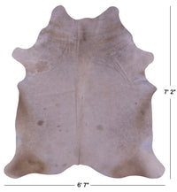 Thumbnail for Beige Natural Cowhide Rug - X-Large 7' 2