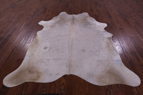 Beige Natural Cowhide Rug - X-Large 7' 2