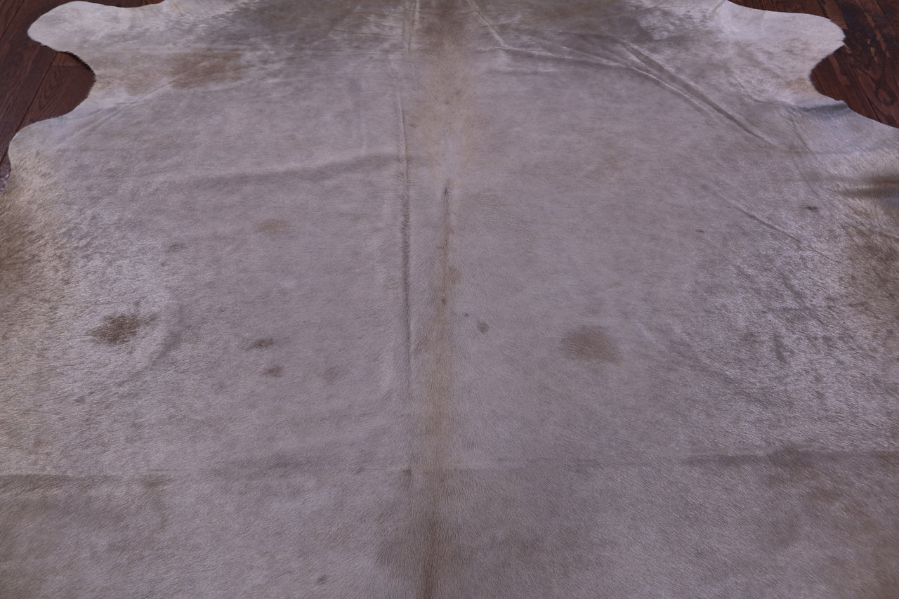 Beige Natural Cowhide Rug - X-Large 7' 2"H x 6' 7"W
