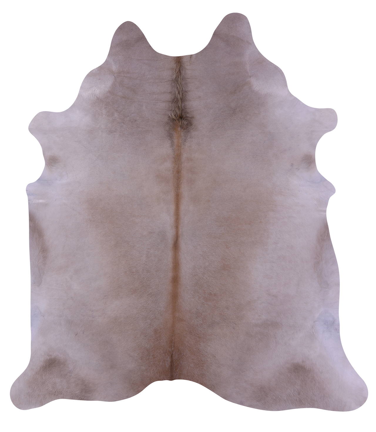 Beige Natural Cowhide Rug - X-Large 7' 6"H x 6' 7"W