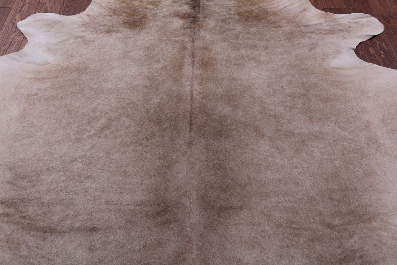 Beige Natural Cowhide Rug - X-Large 7' 4"H x 6' 7"W