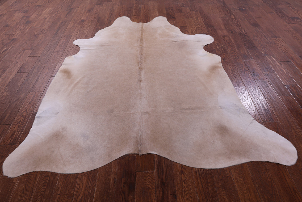 Beige Natural Cowhide Rug - XX-Large 7' 10"H x 6' 9"W