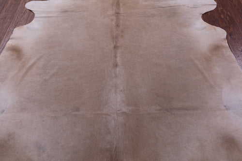 Beige Natural Cowhide Rug - XX-Large 7' 10