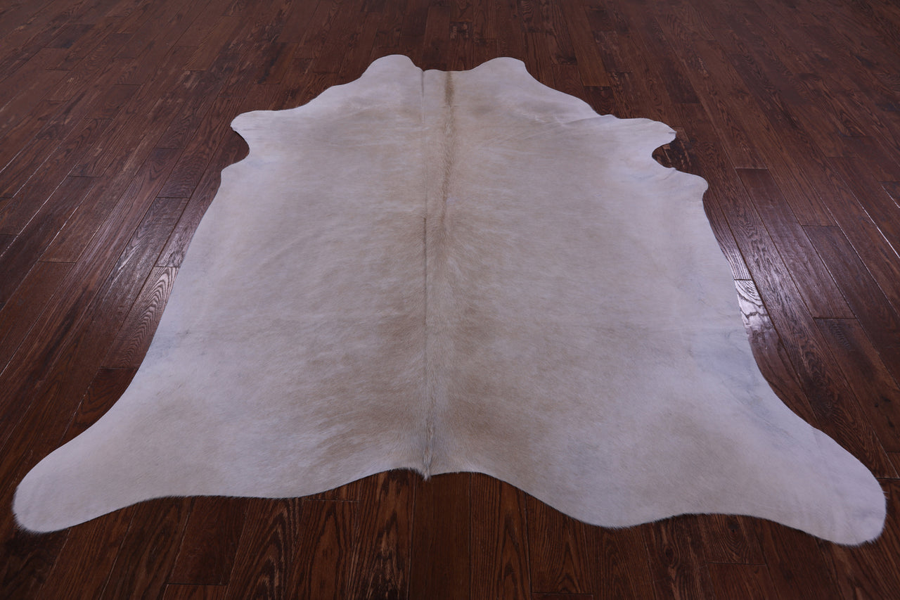 Beige Natural Cowhide Rug - XX-Large 7' 8"H x 6' 7"W