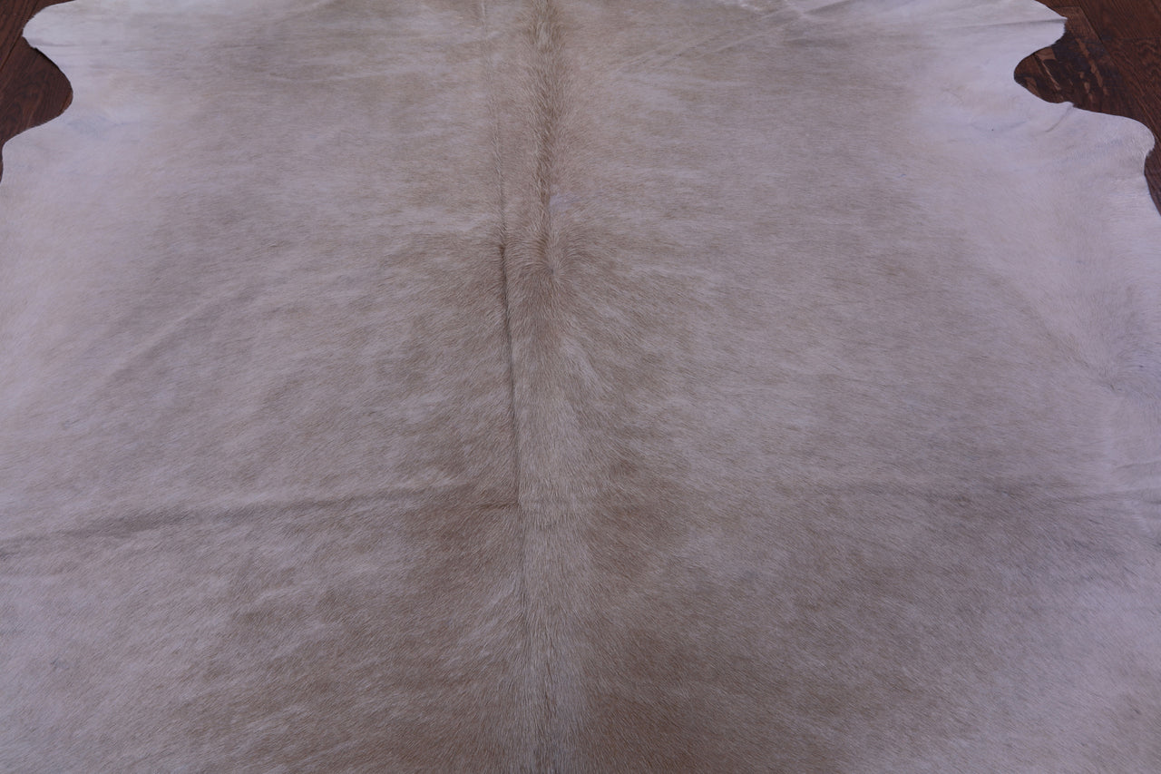 Beige Natural Cowhide Rug - XX-Large 7' 8"H x 6' 7"W