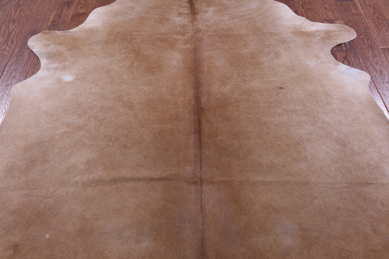 Light Brown Natural Cowhide Rug - XX-Large 7' 9"H x 6' 8"W