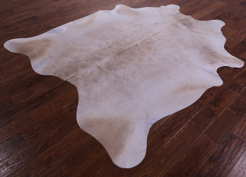 Beige Natural Cowhide Rug - XX-Large 8' 1