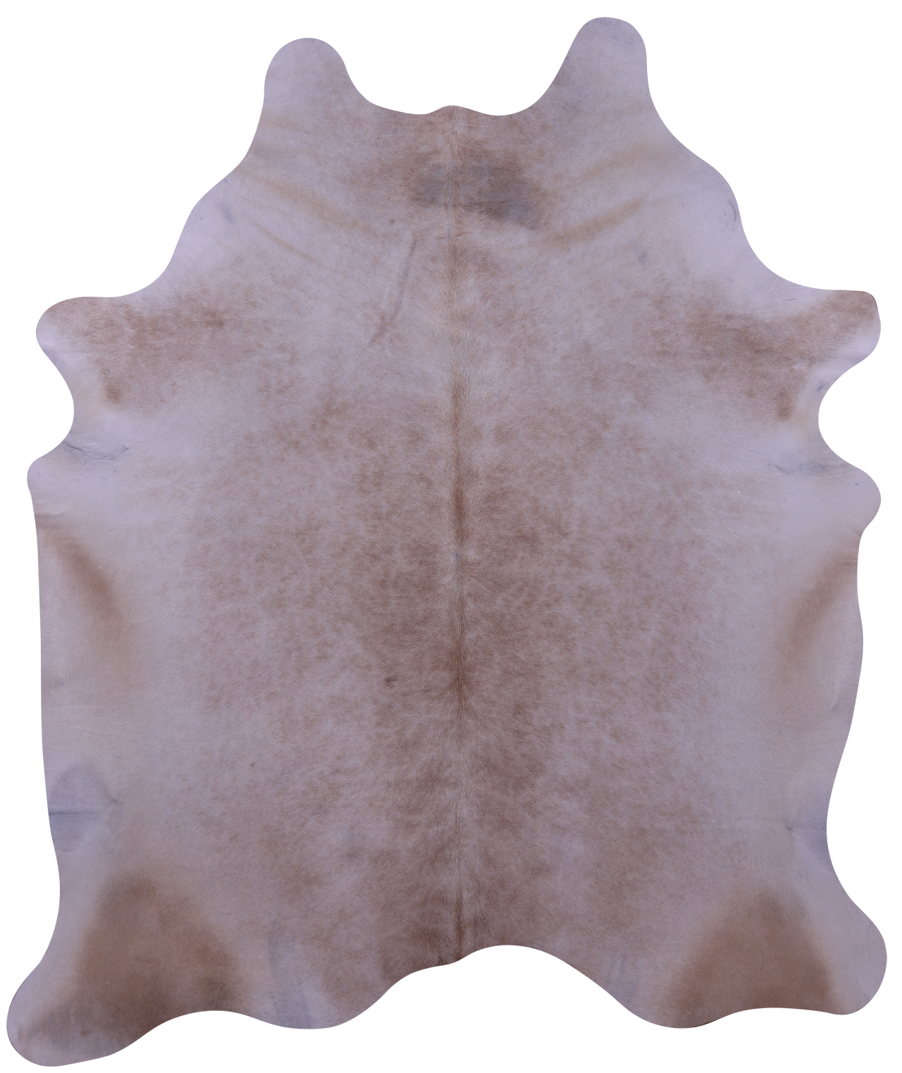 Beige Natural Cowhide Rug - XX-Large 8' 1"H x 6' 7"W