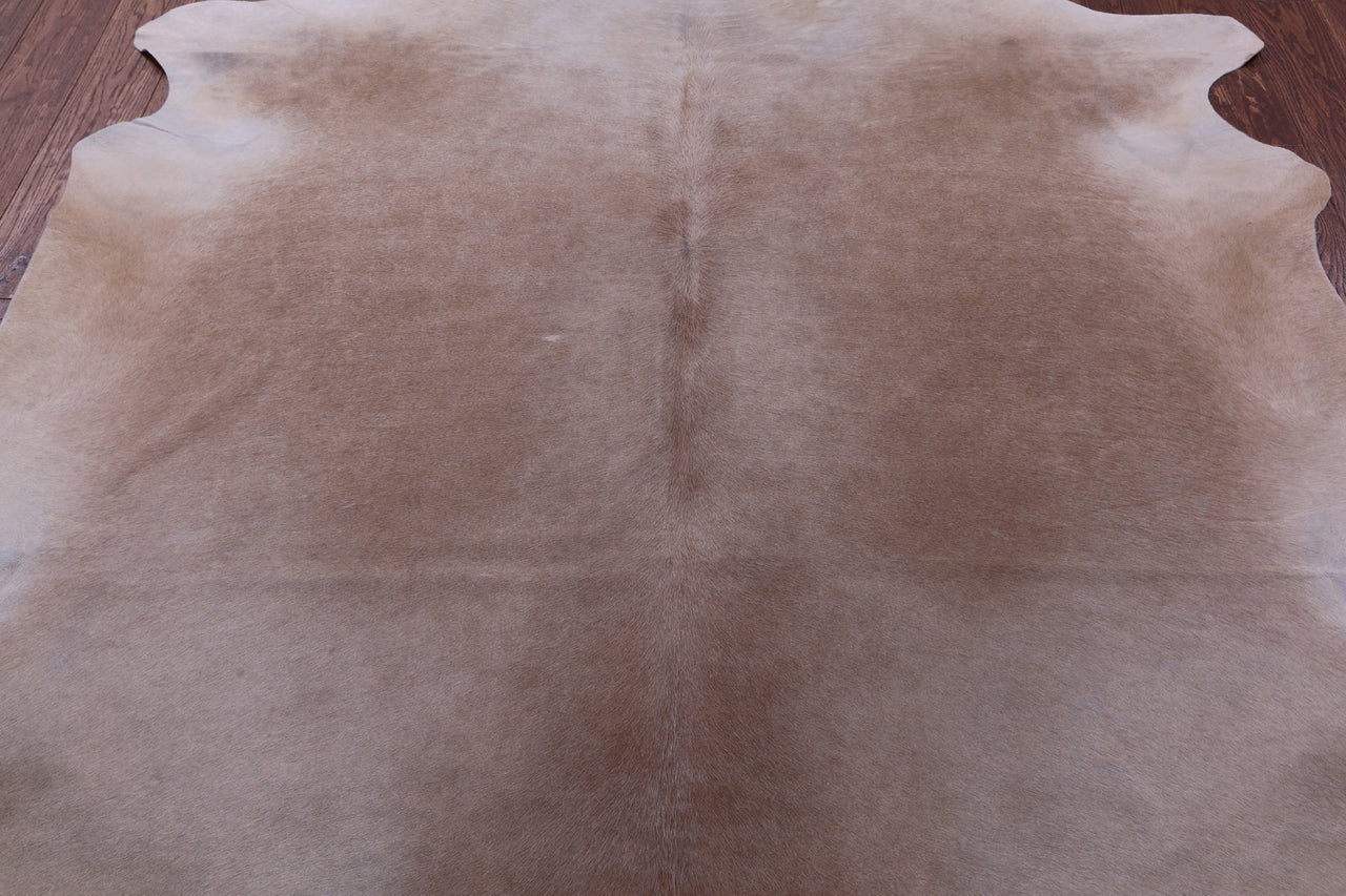 Light Brown Natural Cowhide Rug - XX-Large 7' 9"H x 7' 0"W