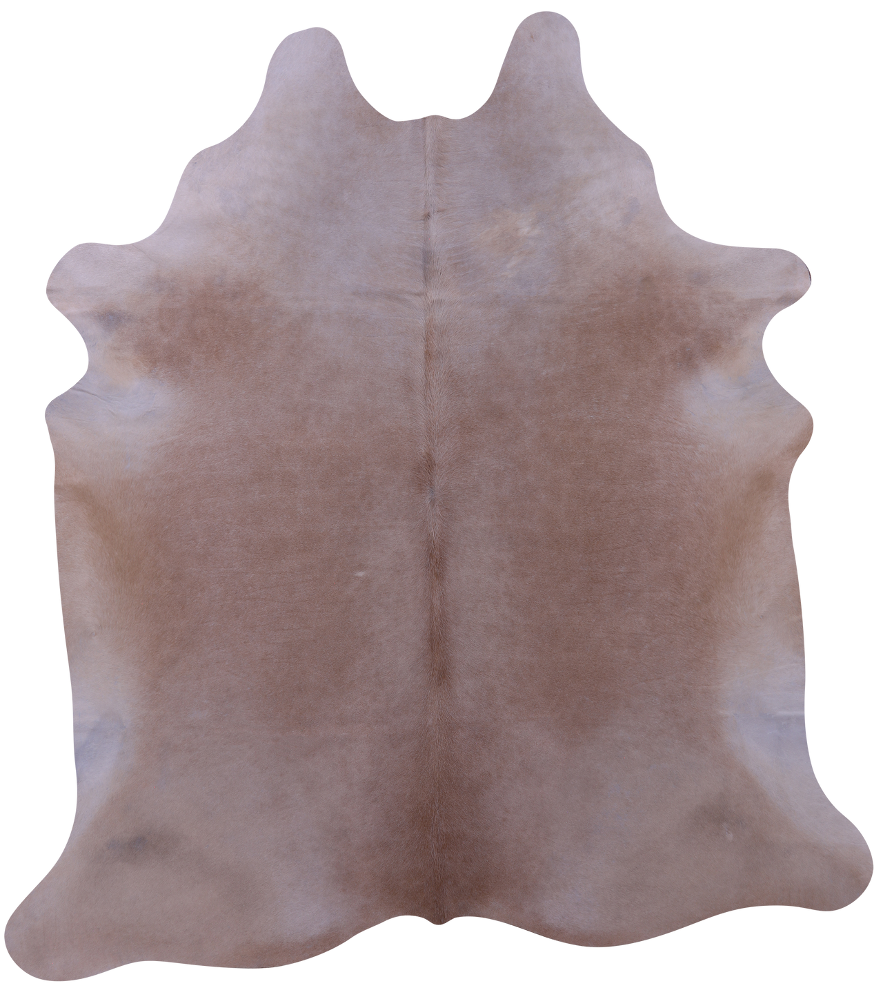 Light Brown Natural Cowhide Rug - XX-Large 7' 9"H x 7' 0"W