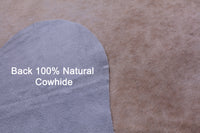 Thumbnail for Light Brown Natural Cowhide Rug - X-Large 7' 7