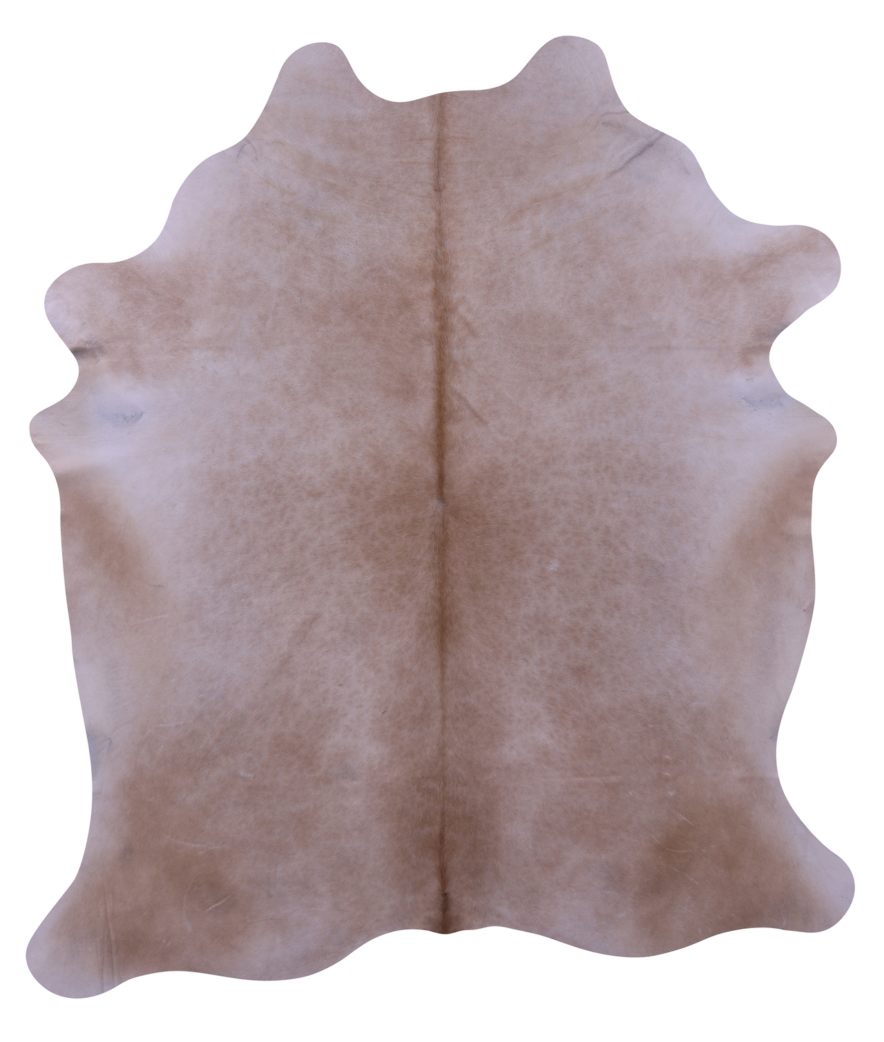Light Brown Natural Cowhide Rug - X-Large 7' 7"H x 6' 5"W