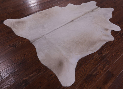 Beige Natural Cowhide Rug - X-Large 7' 3