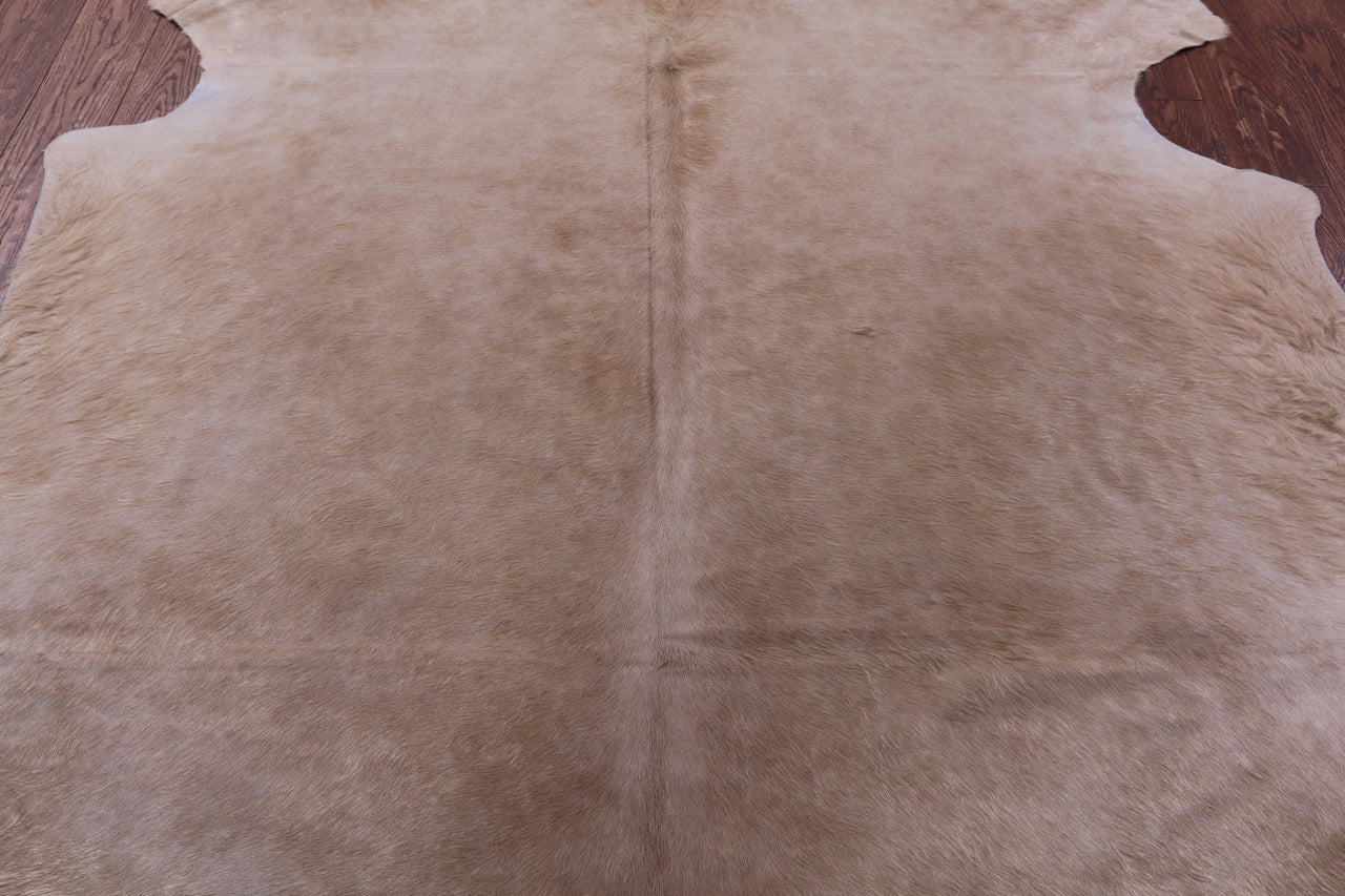 Light Brown Natural Cowhide Rug - XX-Large 7' 9"H x 6' 9"W