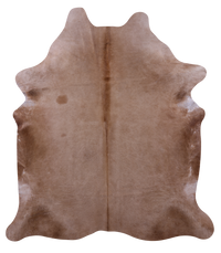 Thumbnail for Light Brown Natural Cowhide Rug - X-Large 7' 7