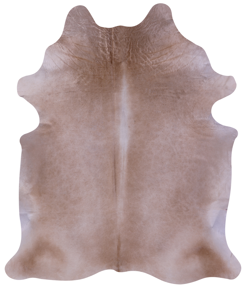 Beige Natural Cowhide Rug - XX-Large 7' 10"H x 6' 6"W