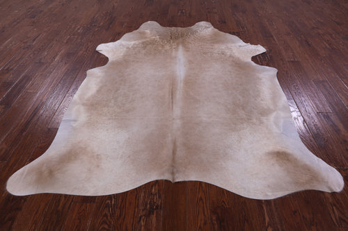 Beige Natural Cowhide Rug - XX-Large 7' 10
