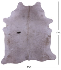Thumbnail for Beige Natural Cowhide Rug - X-Large 7' 6