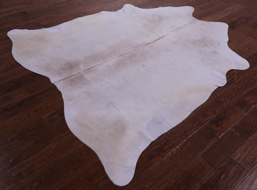 Beige Natural Cowhide Rug - X-Large 7' 5