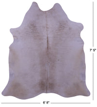 Thumbnail for Beige Natural Cowhide Rug - X-Large 7' 5