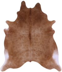 Thumbnail for Light Brown Natural Cowhide Rug - XX-Large 8' 3