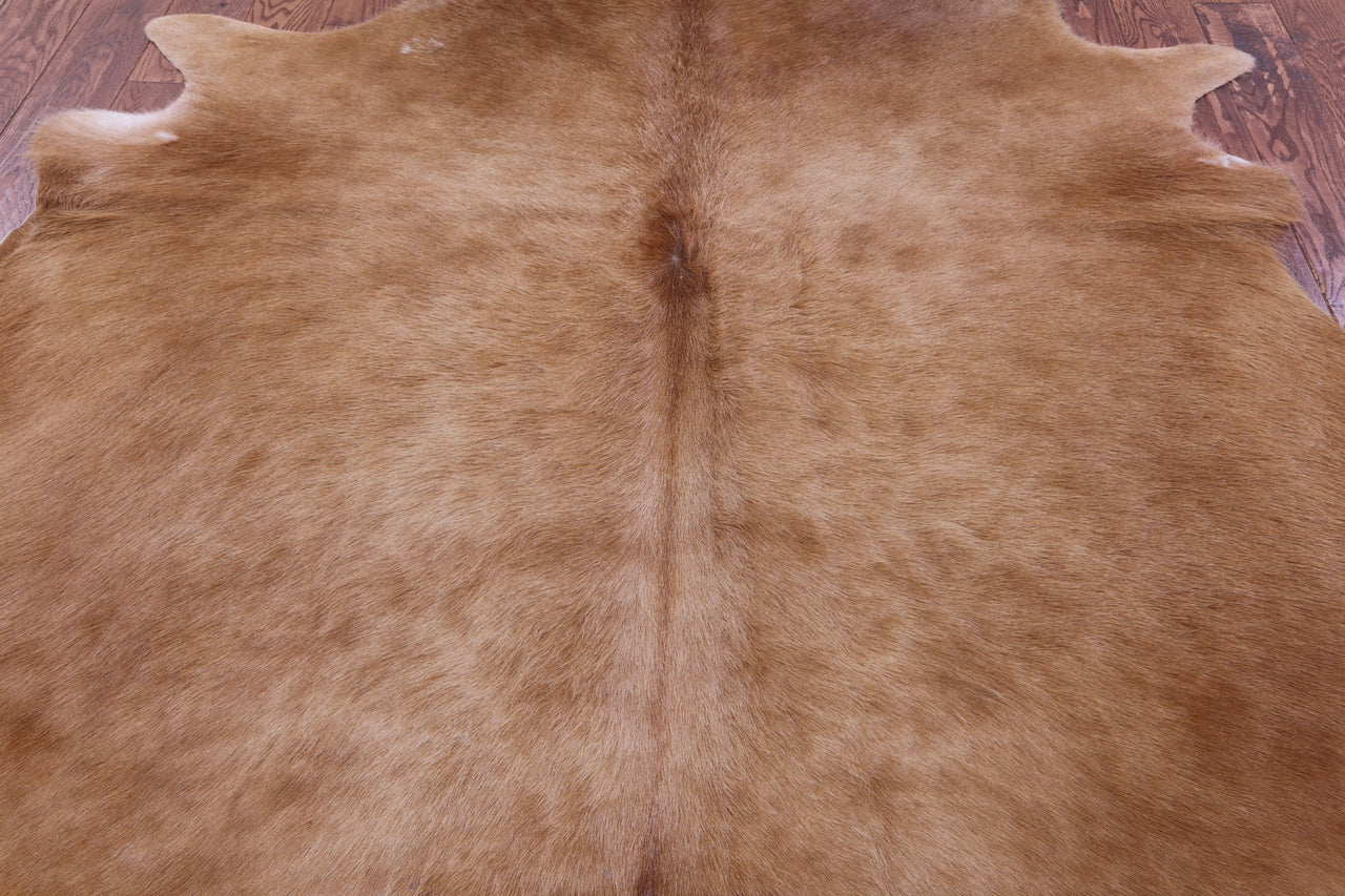 Light Brown Natural Cowhide Rug - XX-Large 8' 3"H x 7' 0"W