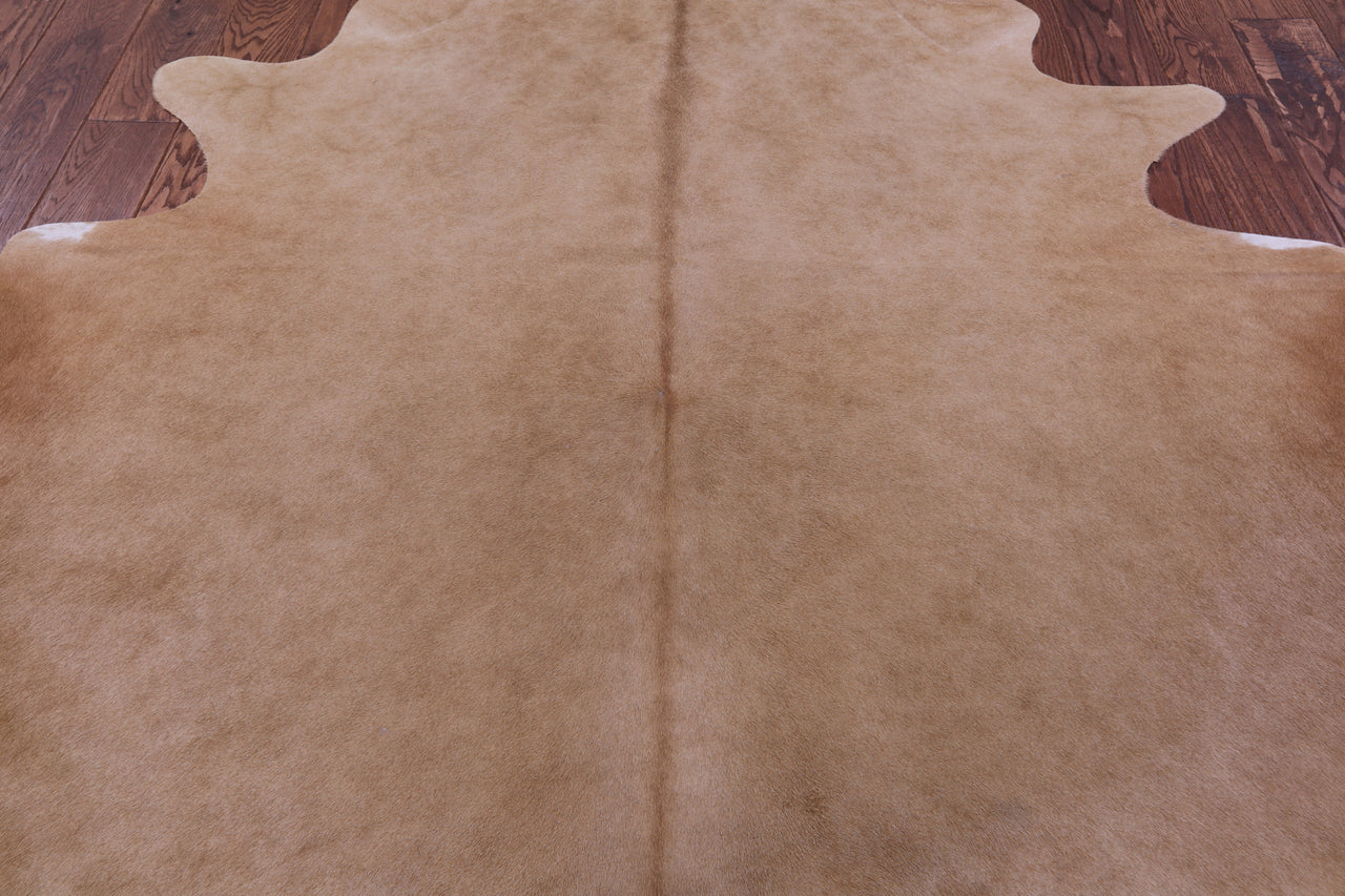 Light Brown Natural Cowhide Rug - XX-Large 7' 8"H x 6' 4"W