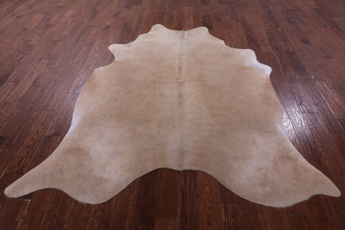 Beige Natural Cowhide Rug - X-Large 7' 7