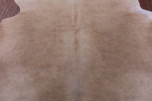 Beige Natural Cowhide Rug - X-Large 7' 7