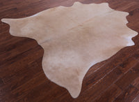 Thumbnail for Beige Natural Cowhide Rug - X-Large 7' 7