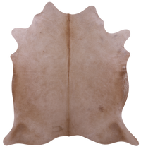 Thumbnail for Beige Natural Cowhide Rug - X-Large 7' 0
