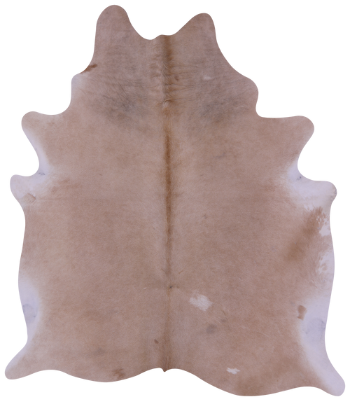 Beige Natural Cowhide Rug - X-Large 7' 4
