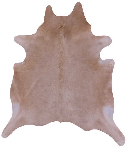 Beige Natural Cowhide Rug - XX-Large 7' 8