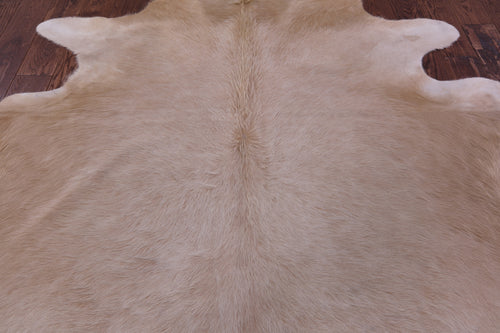 Beige Natural Cowhide Rug - XX-Large 7' 8