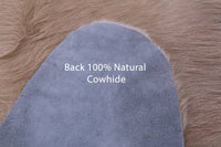Thumbnail for Beige Natural Cowhide Rug - XX-Large 7' 8
