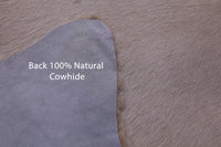 Thumbnail for Beige Natural Cowhide Rug - X-Large 7' 5