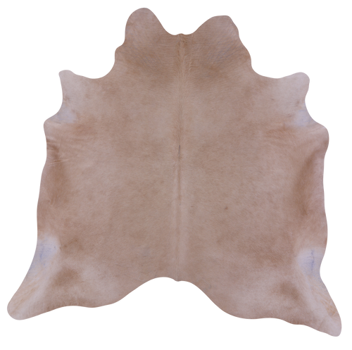 Beige Natural Cowhide Rug - Large 6' 8