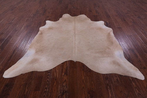 Beige Natural Cowhide Rug - Large 6' 8