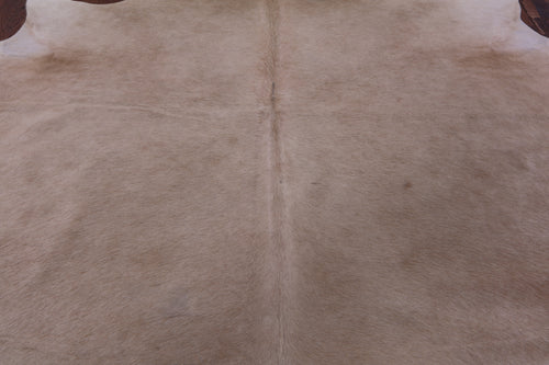 Beige Natural Cowhide Rug - Large 6' 8