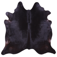 Thumbnail for Black Natural Cowhide Rug