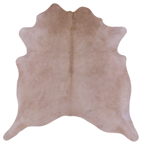 Beige Natural Cowhide Rug - Large 6' 9