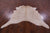 Beige Natural Cowhide Rug - Large 6' 9"H x 6' 4"W