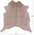 Beige Natural Cowhide Rug - Large 6' 9"H x 6' 4"W
