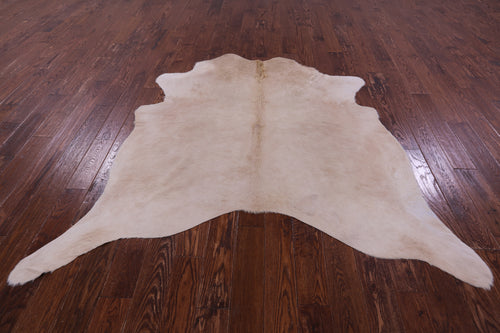 Beige Natural Cowhide Rug - Large 6' 9