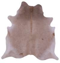 Thumbnail for Beige Natural Cowhide Rug - Large 6' 9