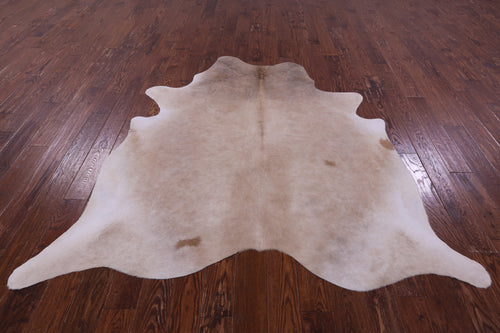 Beige Natural Cowhide Rug - Large 6' 9